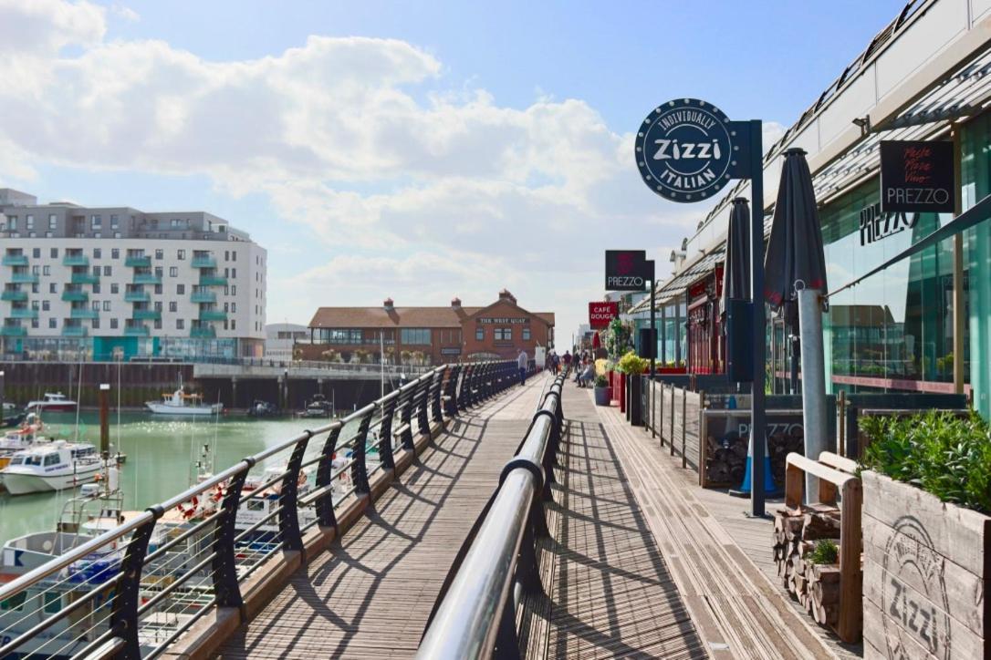 Ferienwohnung Marina Living With Parking, Balcony, Quiet And Secure Hove Exterior foto
